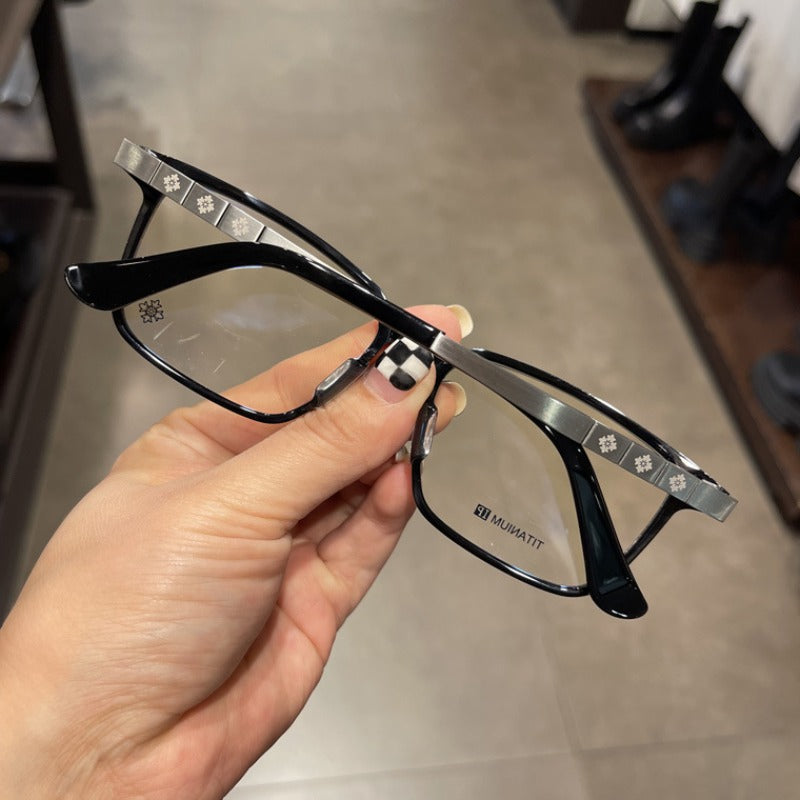 CHH Chrome Hearts Glasses Square Frame Versatile Myopia Glasses Frame