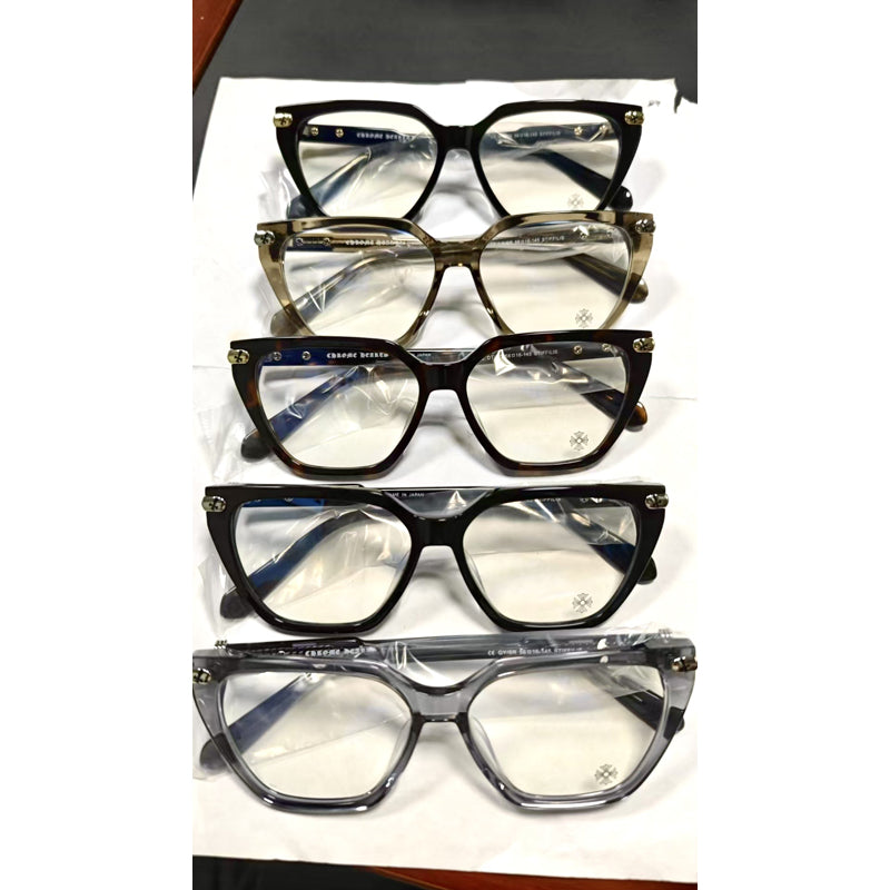 CHH Chrome Hearts Glasses Totem Pattern Plate Square Myopia Glasses Frame