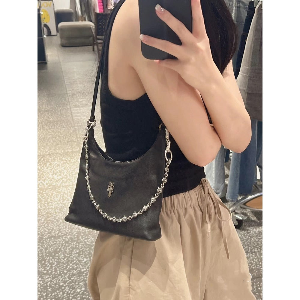Chh Chrome Heart Leather Bag Fashion Sword