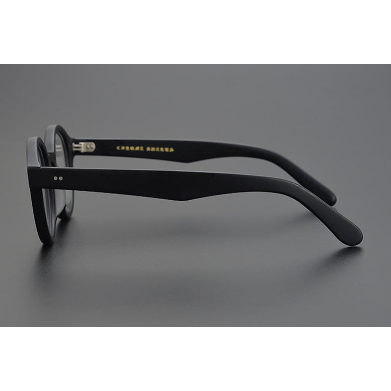 CHH Chrome Hearts Glasses Thick Frame Anti-Blue Myopia Glasses Frame Plain lens