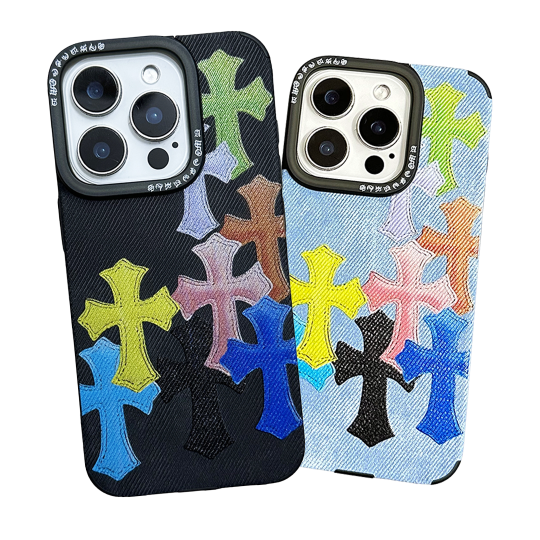 Chrome Hearts Denim iPhone Case