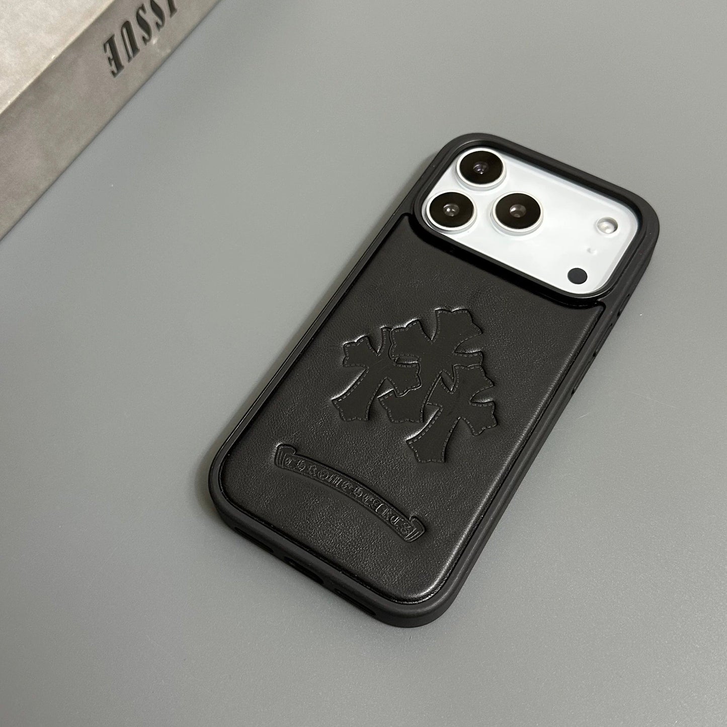 Chrome Hearts Engraved iPhone Case