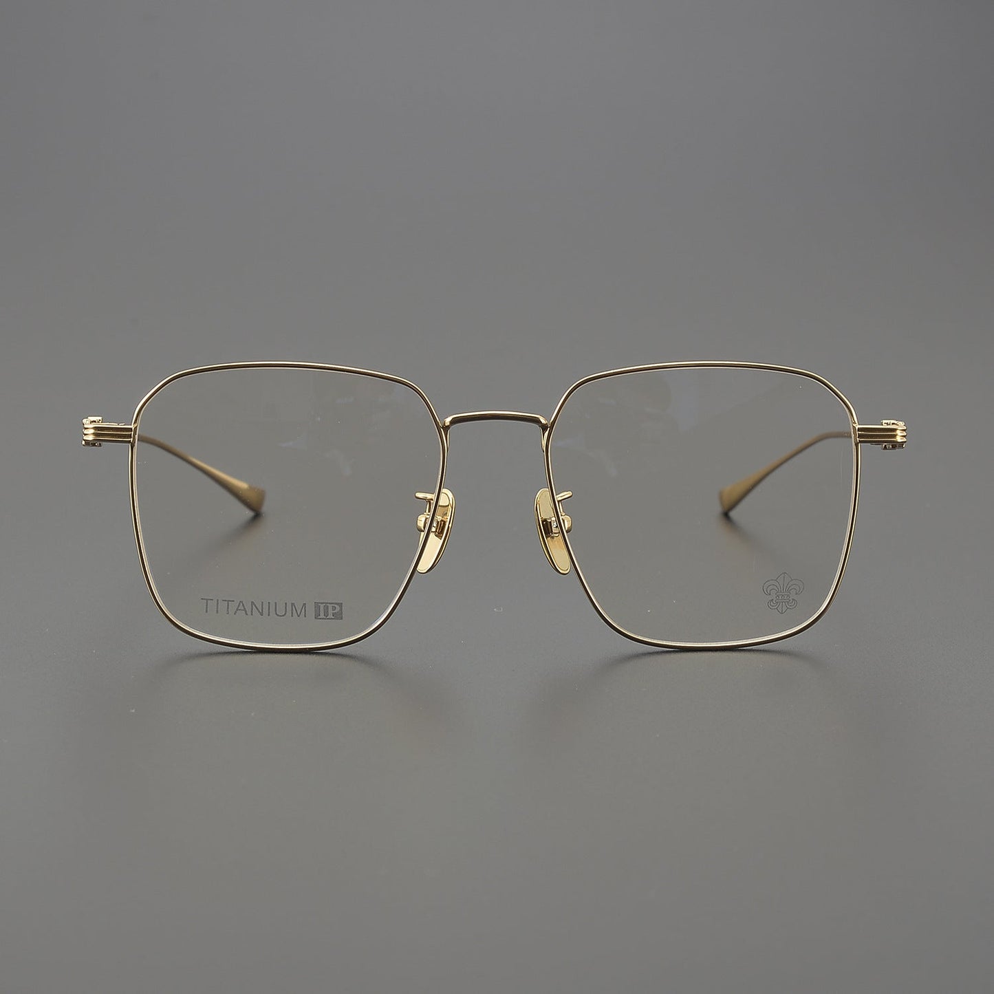 CHH Chrome Hearts Glasses Versatile Titanium Frame Ultra Light Box Glasses Frame