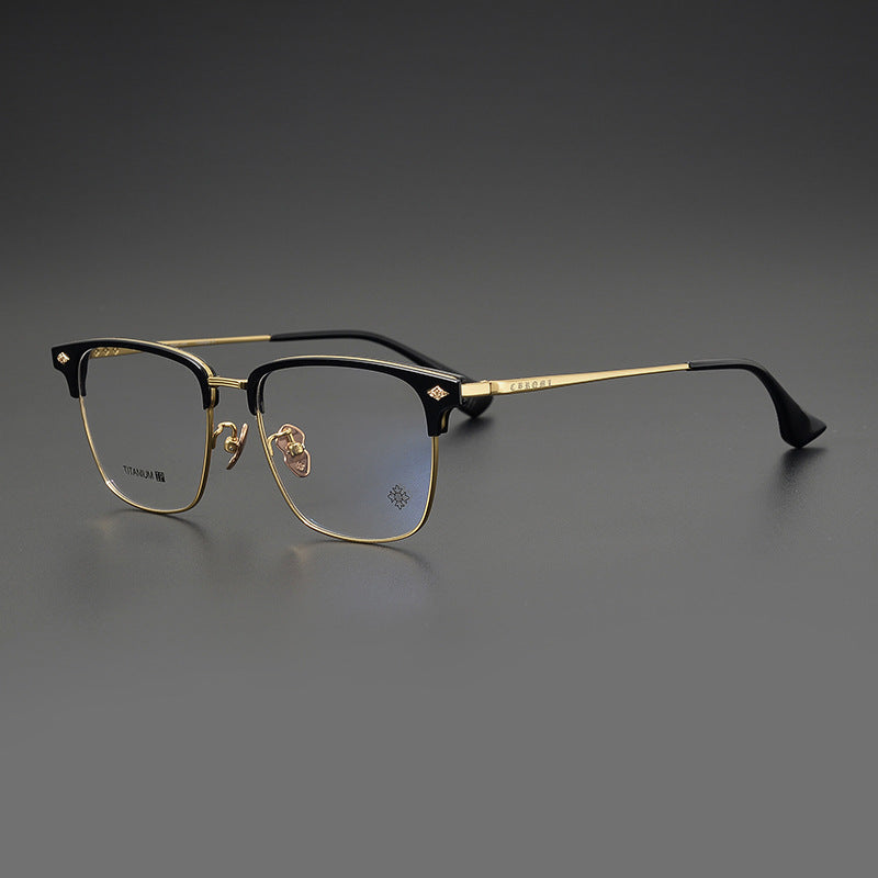 CHH Chrome Hearts Glasses Pure Titanium Ultra Light Square Sven Glasses Frame