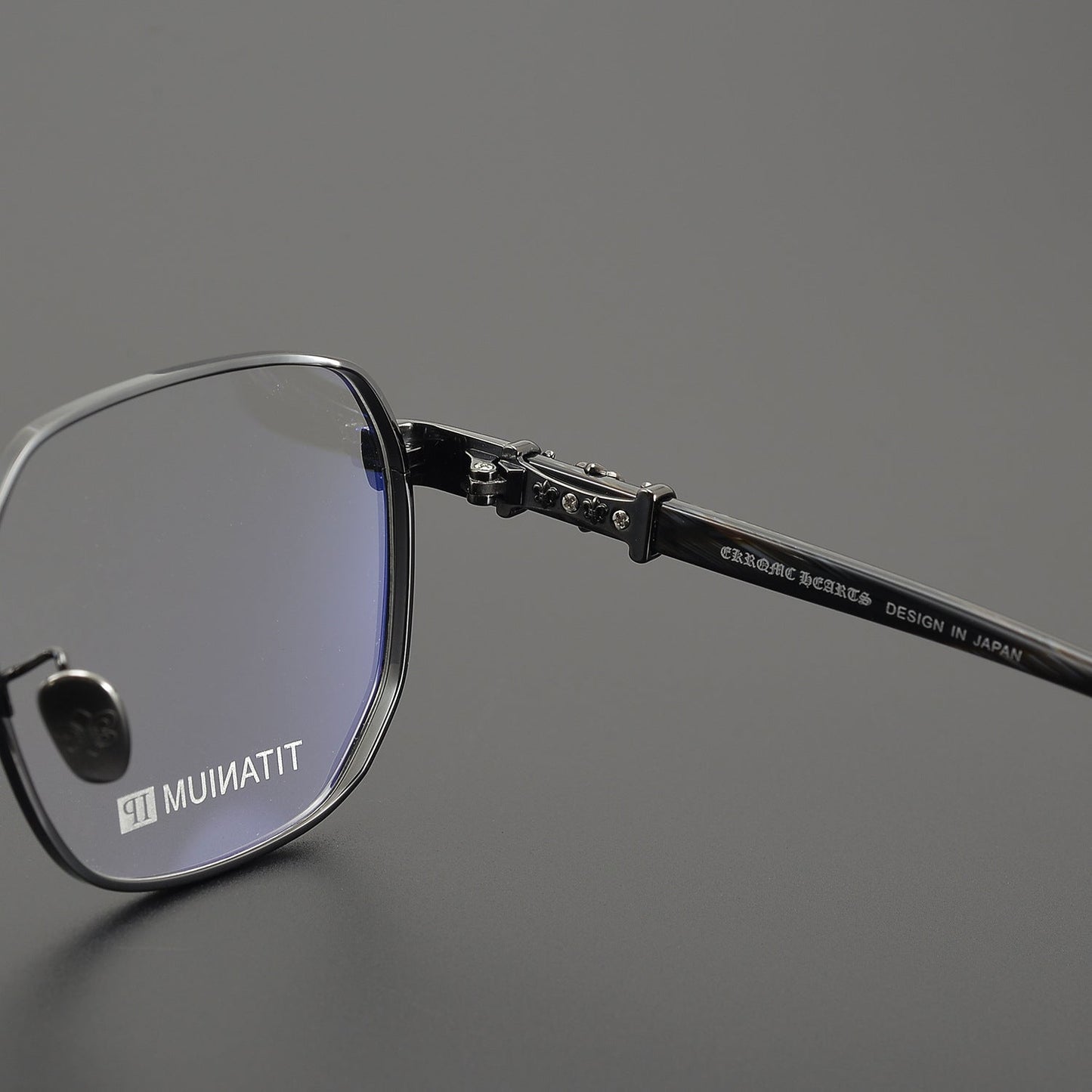 CHH Chrome Hearts Glasses Vintage Large Frame Versatile Myopia Glasses Frame