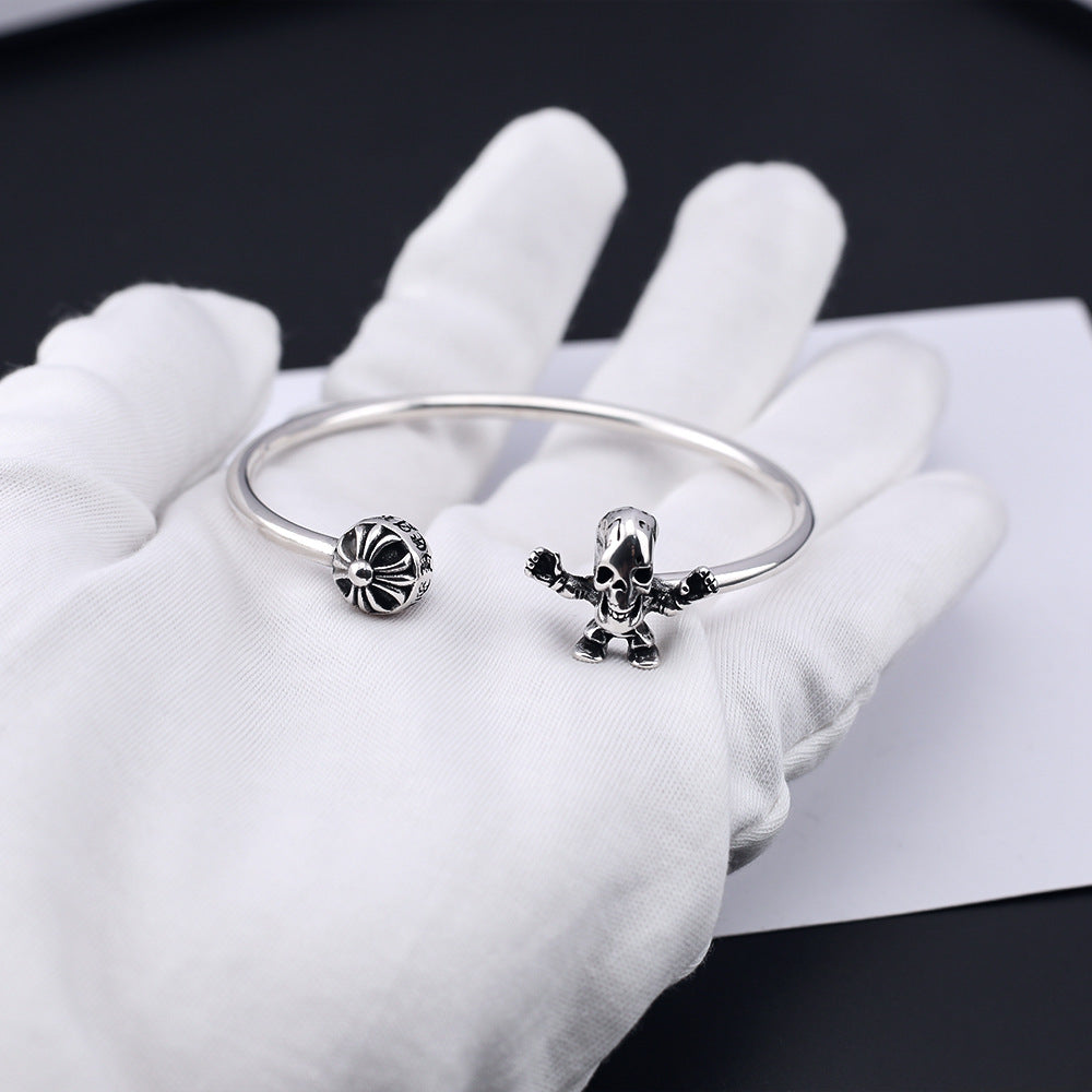 Chrome Hearts Foti Harris Teeter/ CrossBall Bracelet