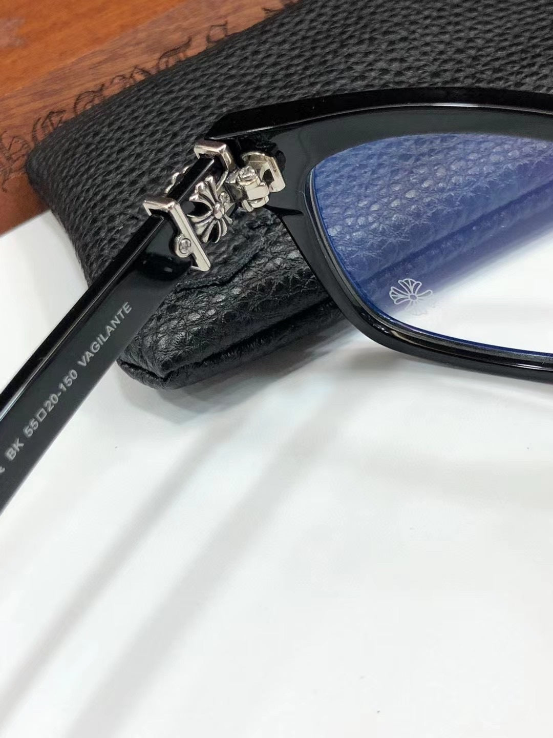 CHH Chrome Hearts Glasses Simple and generous retro square titanium myopia glasses frame