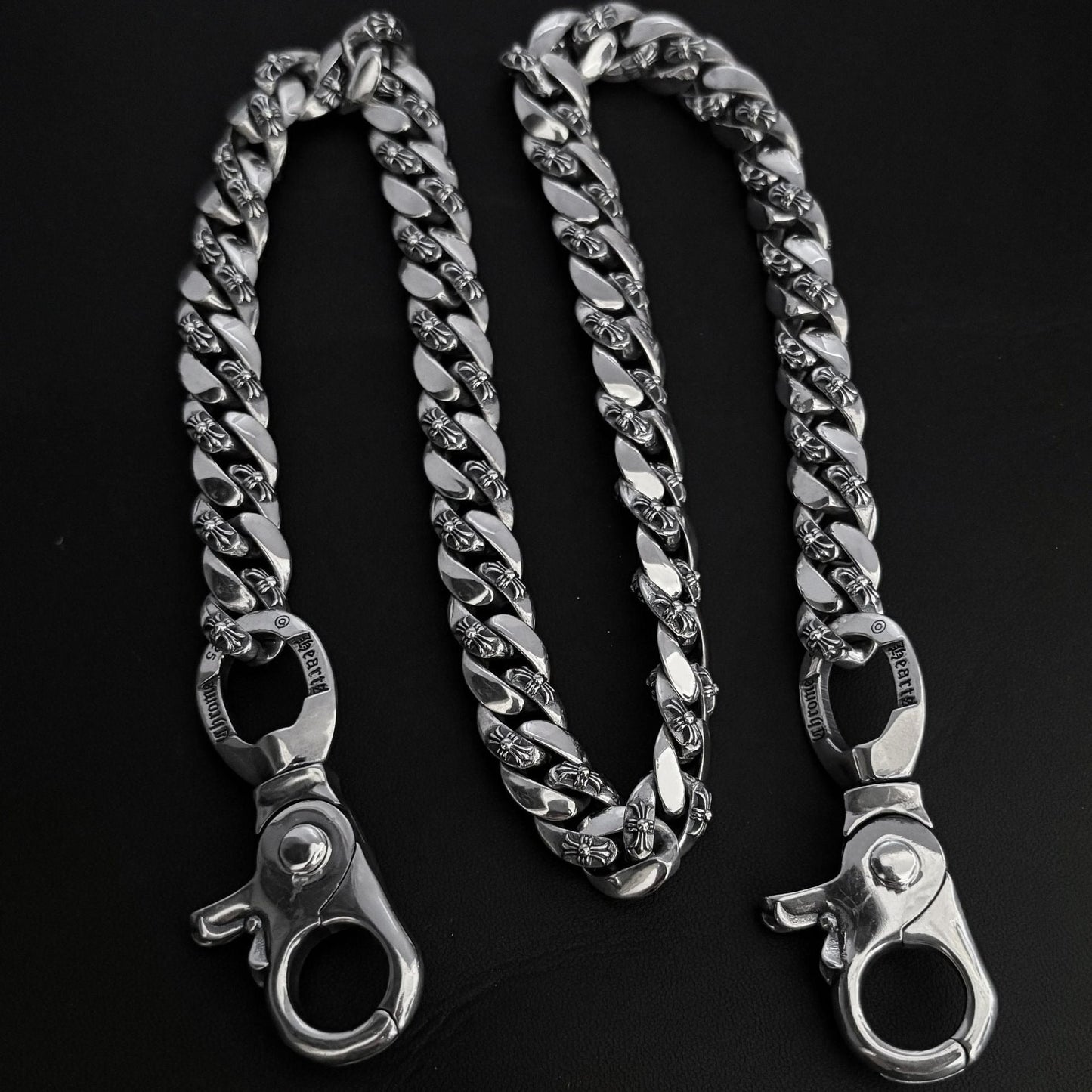Chrome Hearts cross Cuba bold bag chain