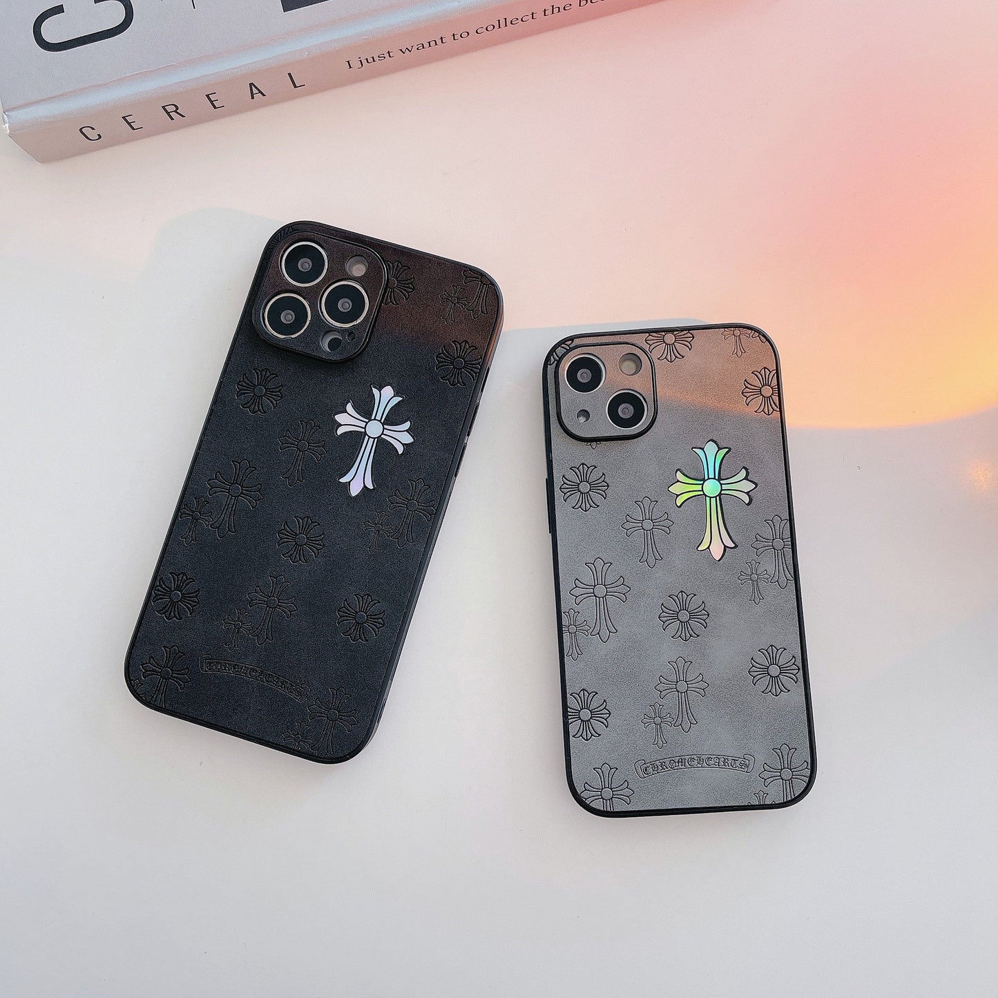 Chrome Hearts Reflective iPhone Case