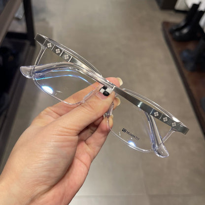 CHH Chrome Hearts Glasses Square Frame Versatile Myopia Glasses Frame