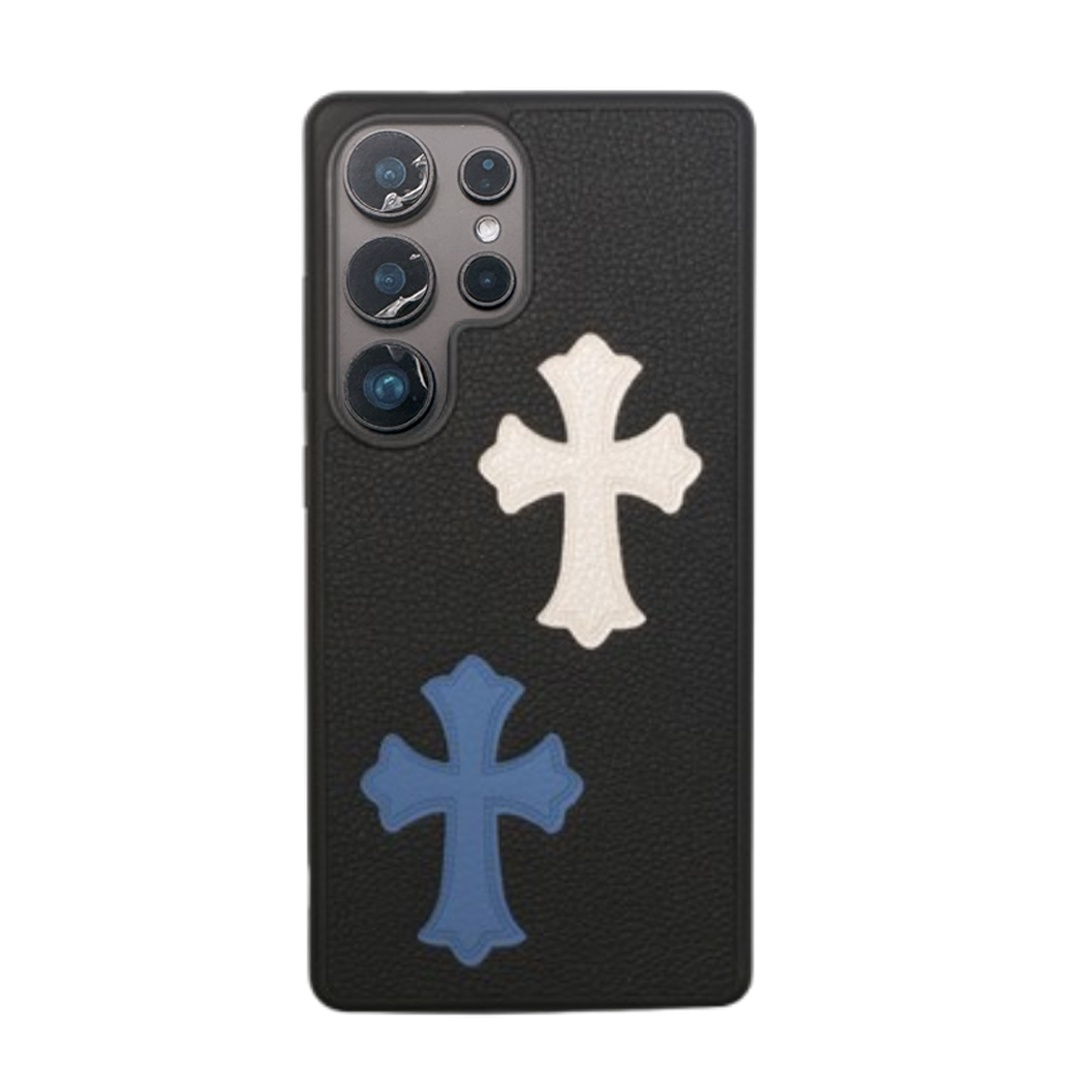 Chrome Hearts  (Multi-Color) Leather Samsung Case