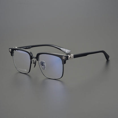 CHH Chrome Hearts Glasses Pure Titanium Light Luxury Glasses Frame