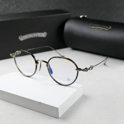 CHH Chrome Hearts Glasses 925 Silver Personality Glasses Frame Myopia Glasses Frame