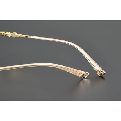 CHH Chrome Hearts Glasses Vintage Versatile Ultra Light Pure Titanium Glasses Frames