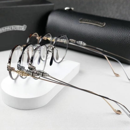 CHH Chrome Hearts Glasses 925 Silver Personality Glasses Frame Myopia Glasses Frame
