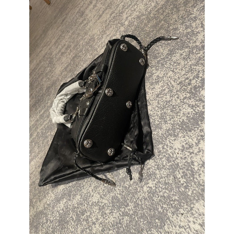Chh Chrome Heart Leather Bag