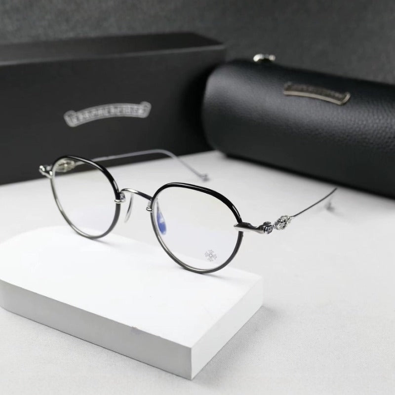 CHH Chrome Hearts Glasses 925 Silver Personality Glasses Frame Myopia Glasses Frame
