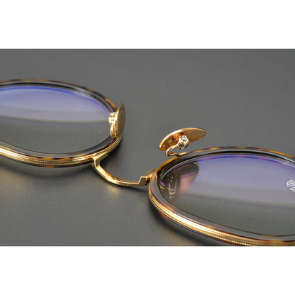 CHH Chrome Hearts Glasses Pure Titanium Oval Eyewear Frames