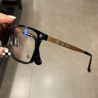 CHH Chrome Hearts Glasses Square Frame Versatile Myopia Glasses Frame