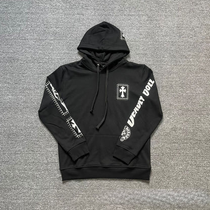 CHH Chrome Heart Hoodie Chrome Hearts big horseshoe deadly doll hooded sweater