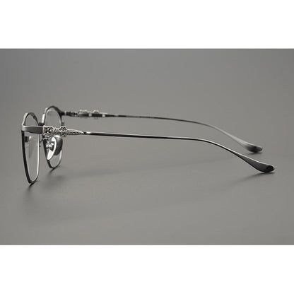 CHH Chrome Hearts Glasses Pure Titanium Ultra Light Irregular Glasses Frames