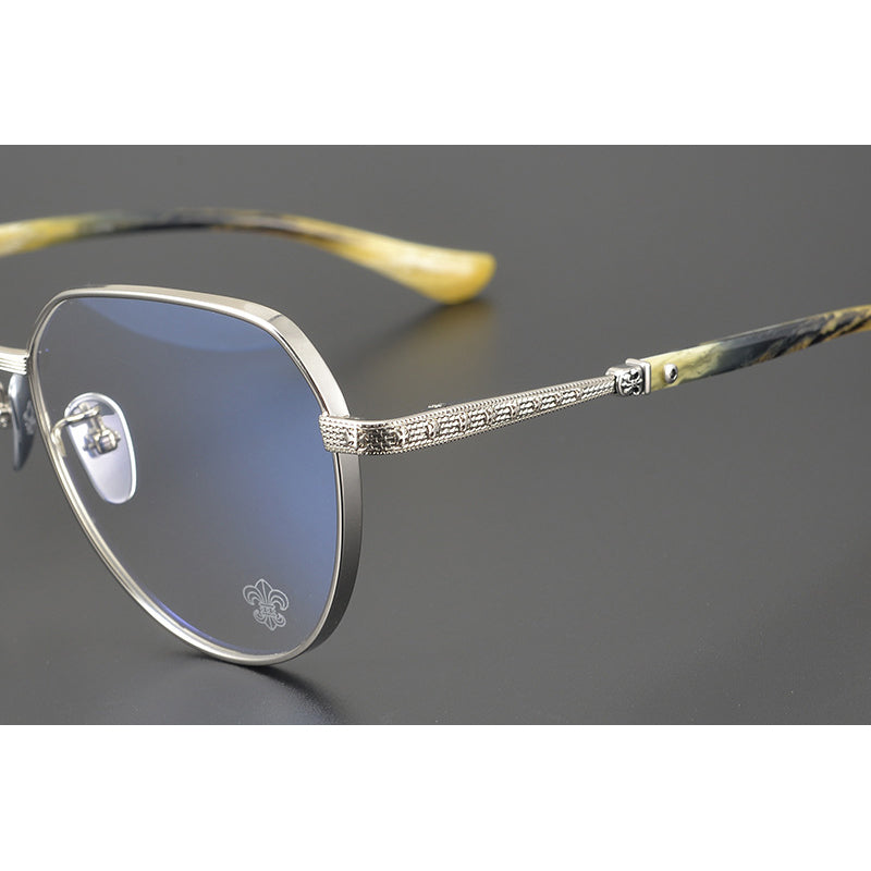 CHH Chrome Hearts Glasses Versatile High Quality Pure Titanium Glasses Frames