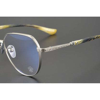 CHH Chrome Hearts Glasses Versatile High Quality Pure Titanium Glasses Frames