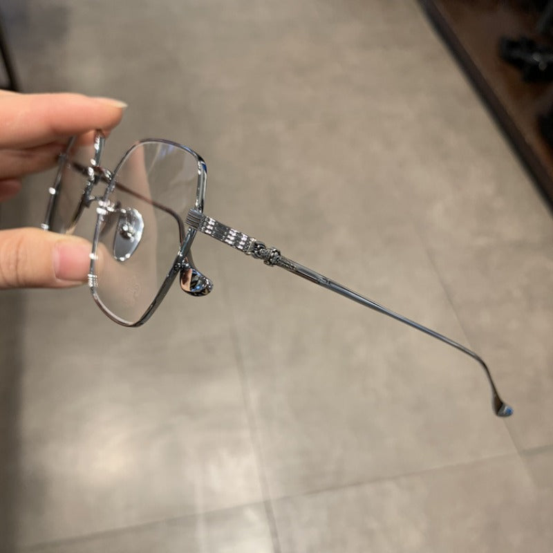 CHH Chrome Hearts Glasses Ultra Light Retro Simple Myopia Glasses Frame