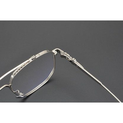 CHH Chrome Hearts Glasses Versatile Pilot Vintage Myopia Glasses Frame