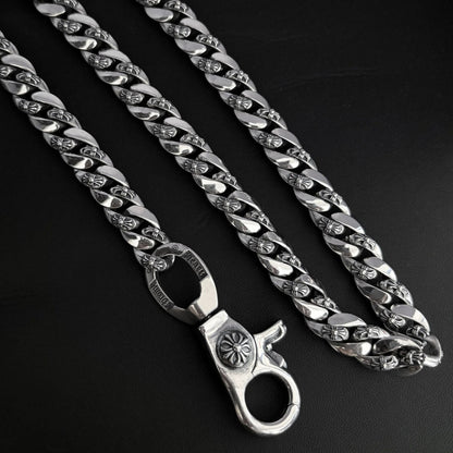 Chrome Hearts cross Cuba bold bag chain