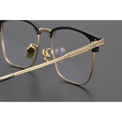 CHH Chrome Hearts Glasses Pure Titanium Large Frame Vintage Glasses Frame