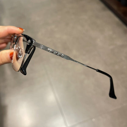 CHH Chrome Hearts Glasses Ultra Light Pure Titanium Myopia Glasses Frame