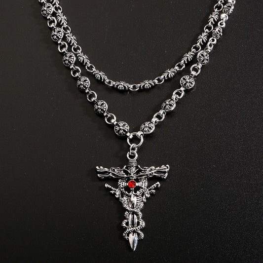 Chrome Hearts Gothic dark pendant