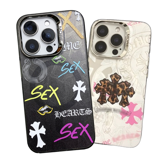 Chrome Hearts Graphic iPhone Case