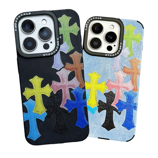 Chrome Hearts Denim iPhone Case