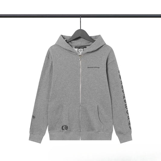 CHH Chrome Heart Hoodie Chrome Heart Sanskrit embroidered hooded sweater sweater