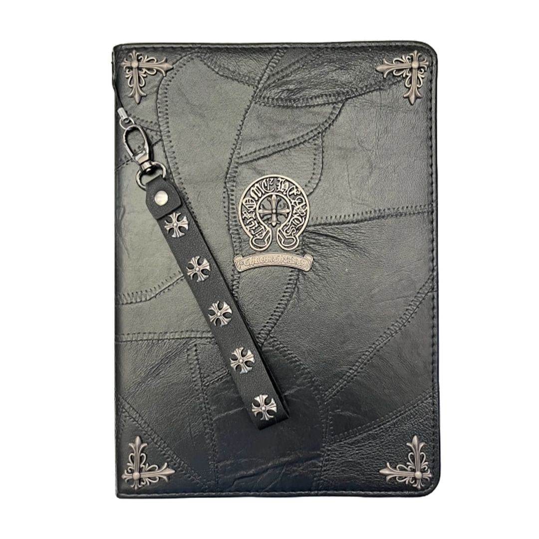 Chrome Hearts 3D Leather iPad Case