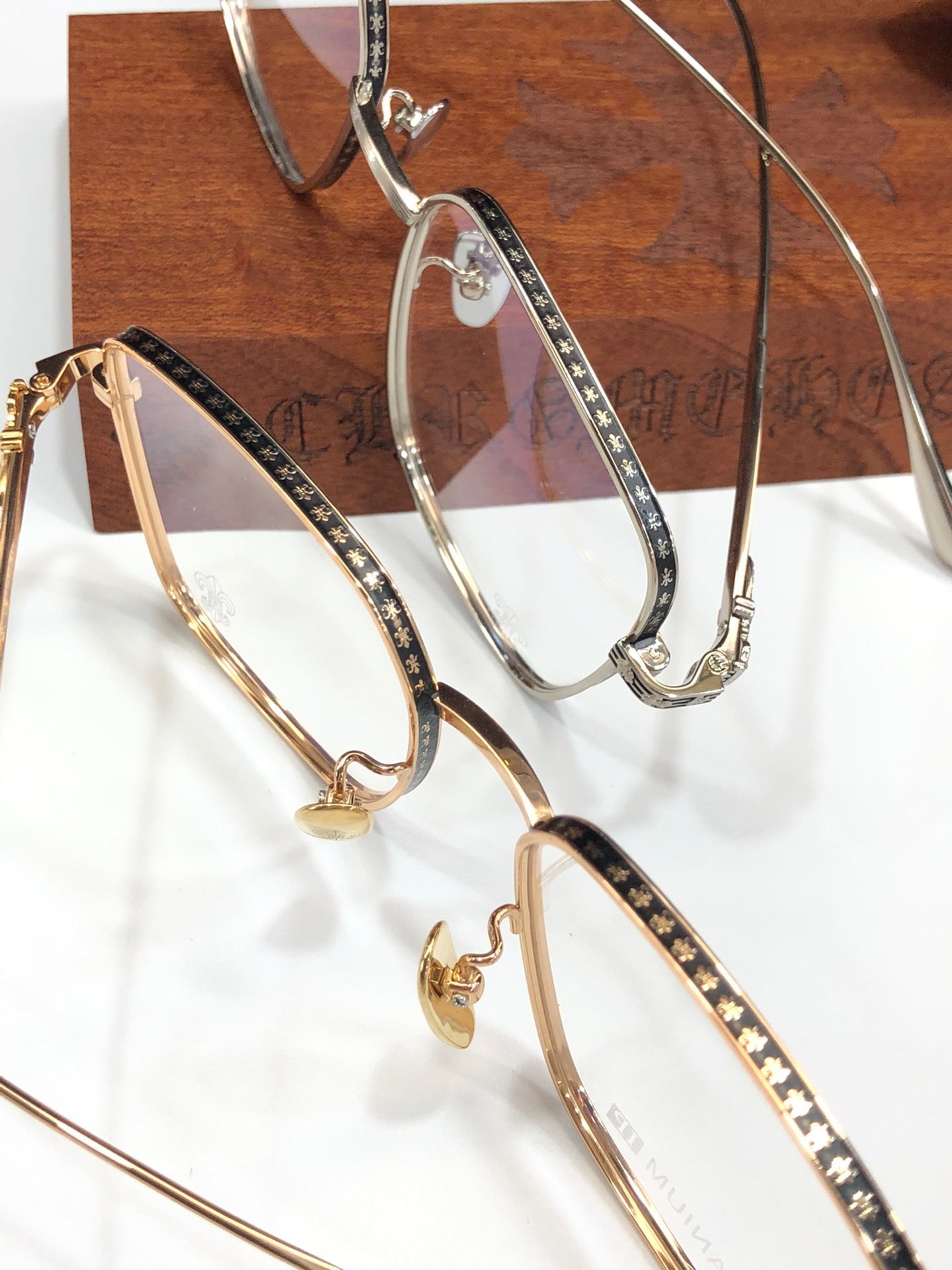 CHH Chrome Hearts Glasses Simple Titanium Glasses Frame