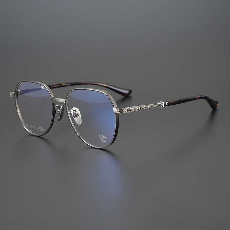 CHH Chrome Hearts Glasses Versatile High Quality Pure Titanium Glasses Frames