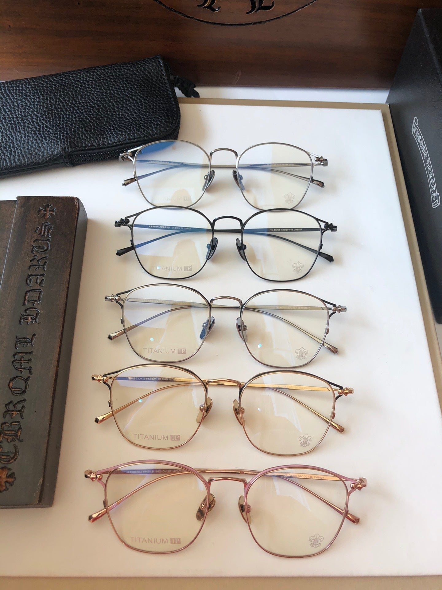 CHH Chrome Hearts Glasses Stylish and Exquisite Pure Titanium Glasses Frames