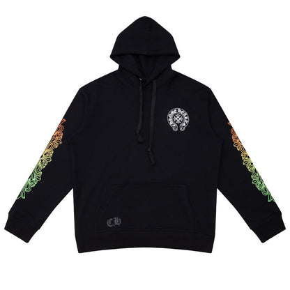 CHH Chrome Heart Hoodie Crowe Sanskrit circle print Chrome Hearts hooded sweater