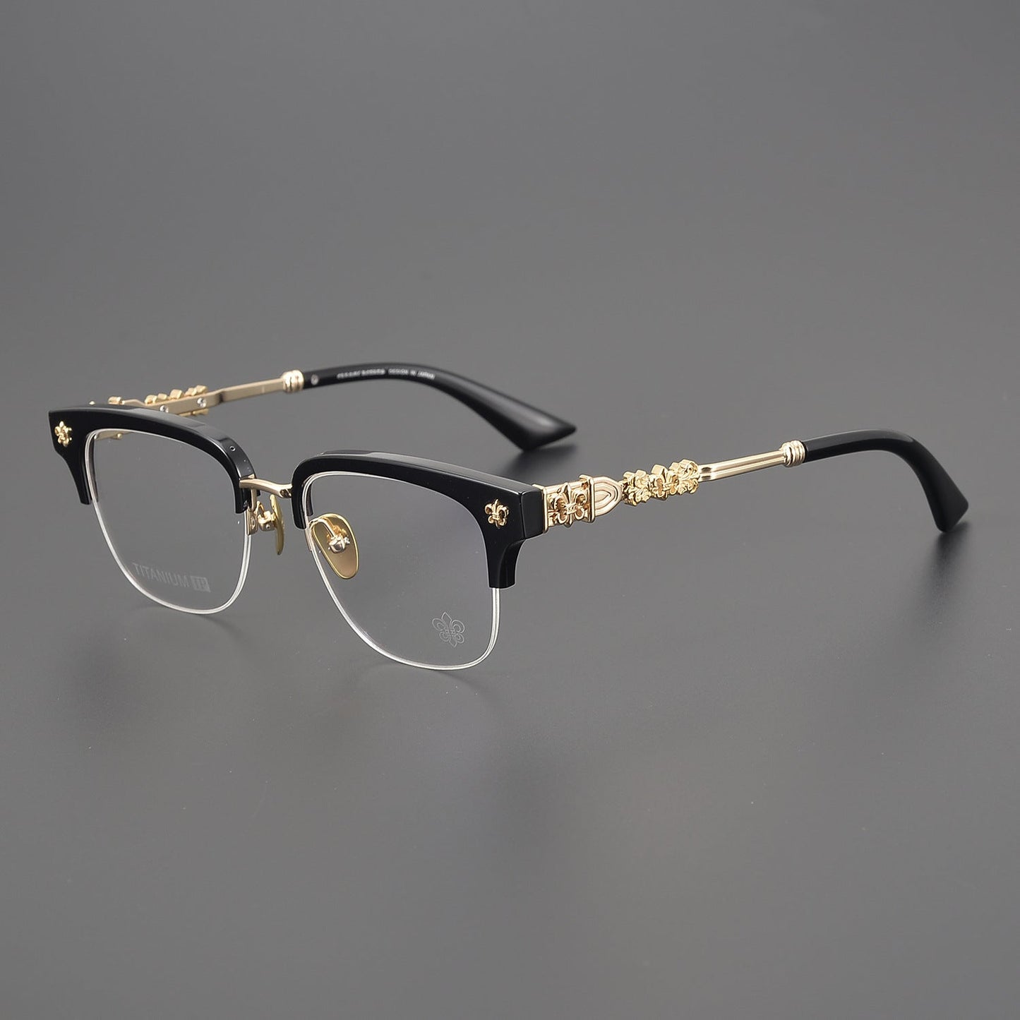 CHH Chrome Hearts Glasses Pure Titanium Eyebrow Frame Vintage Glasses Frame