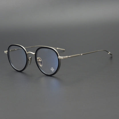 CHH Chrome Hearts Glasses Pure Titanium Oval Eyewear Frames