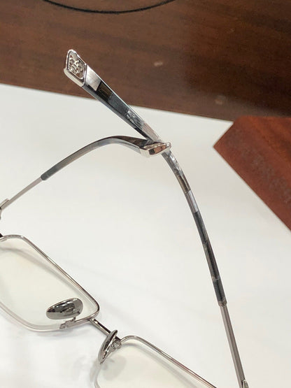 CHH Chrome Hearts Glasses Simple and exquisite frameless business titanium myopia glasses frame