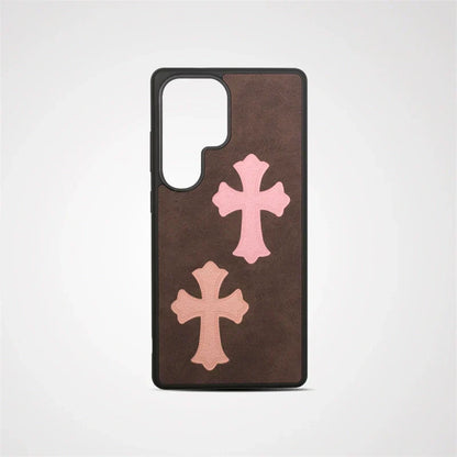Chrome Hearts  (Multi-Color) Leather Samsung Case