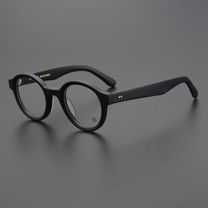 CHH Chrome Hearts Glasses Thick Frame Anti-Blue Myopia Glasses Frame Plain lens