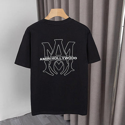 AMIRl Logo-Print Cotton-Jersey T-Shirts