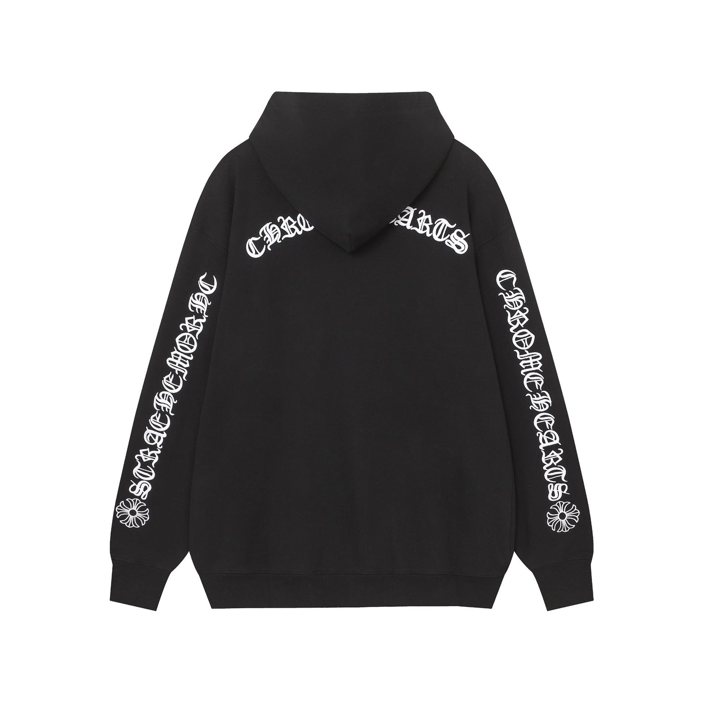CHH Chrome Heart Hoodie Chrome Heart Sanskrit embroidered hooded sweater cardigan