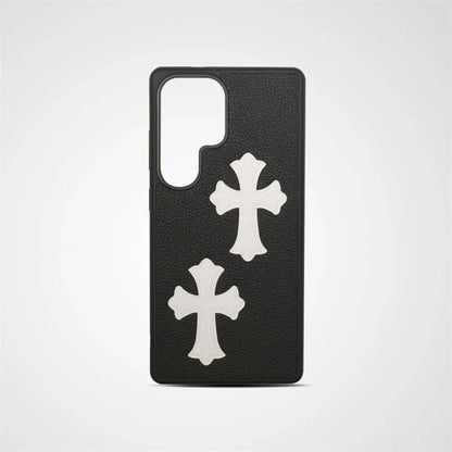 Chrome Hearts  (Multi-Color) Leather Samsung Case
