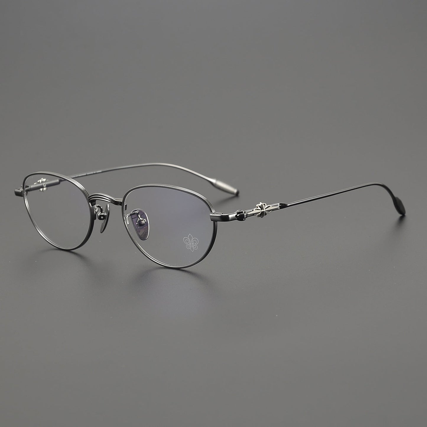 CHH Chrome Hearts Glasses Cat's Eye Personality Japanese Versatile Myopia Glasses Frame
